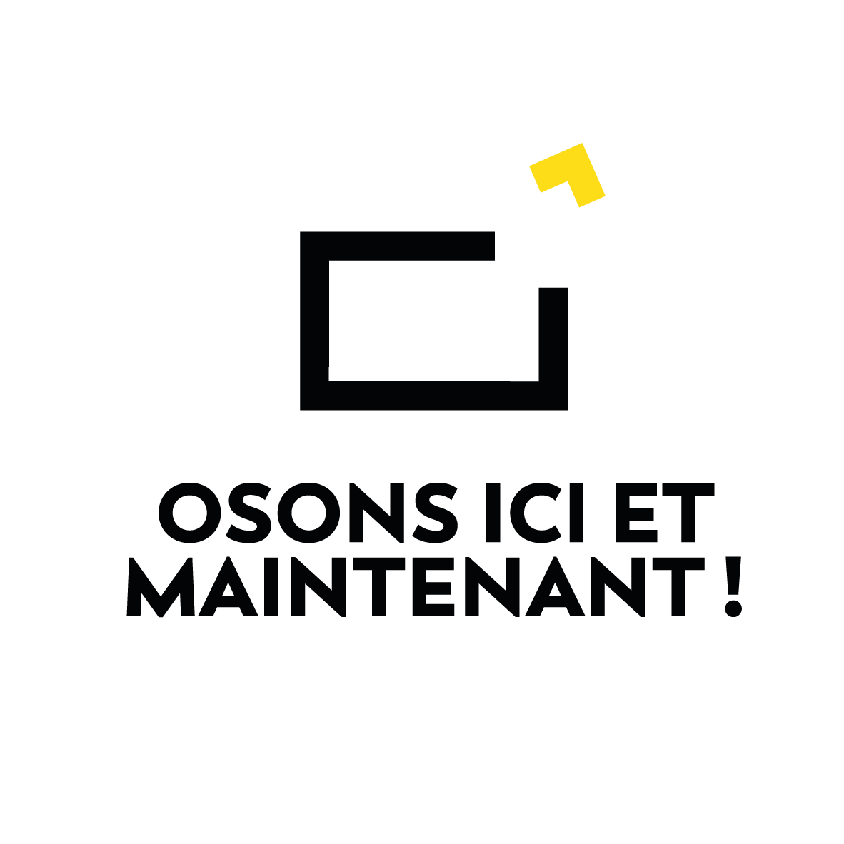 Logo Osons, Ici et maintenant