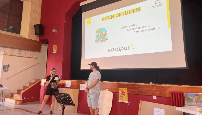 Pitch des jeunes sur leurs parcours