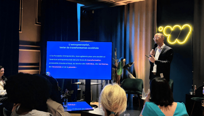 Thibault de Saint Simon, directeur général de la Fondation Entreprendre